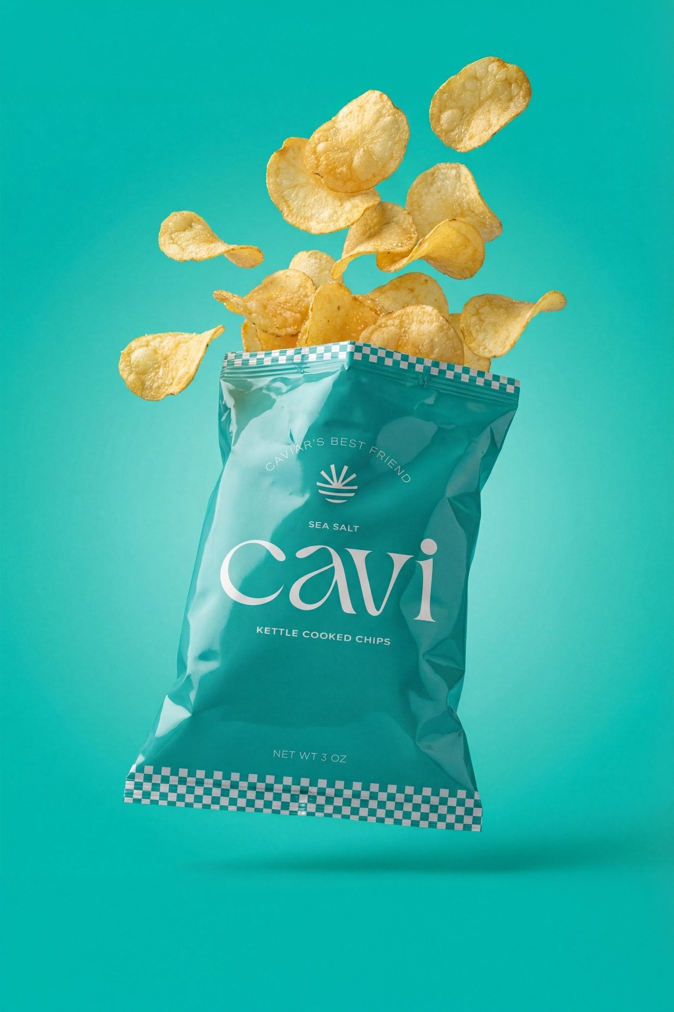 CAVI's Kettle Cooked Sea Salt Chips