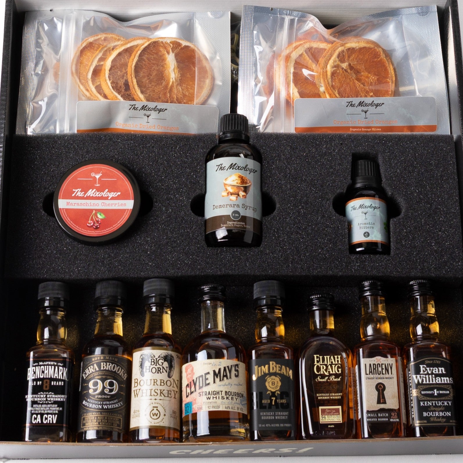 Top Shelf Ultimate Old Fashioned Kit with premium craft spirits and ingredients