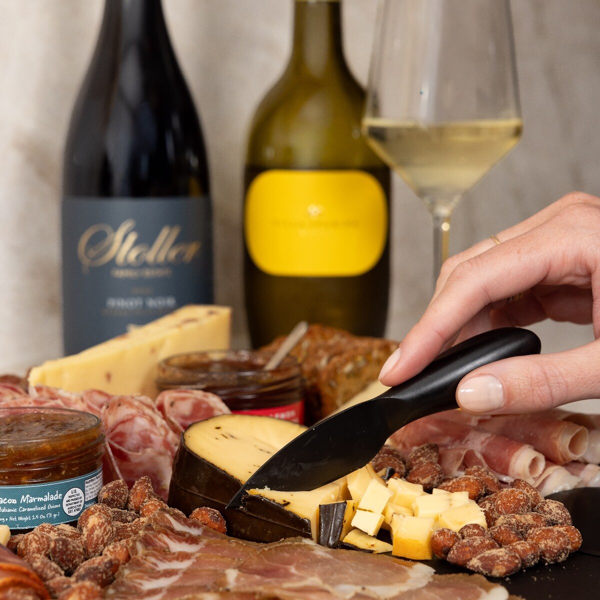 Brunch Charcuterie, Willamette Pinot, and Italian Gavi
