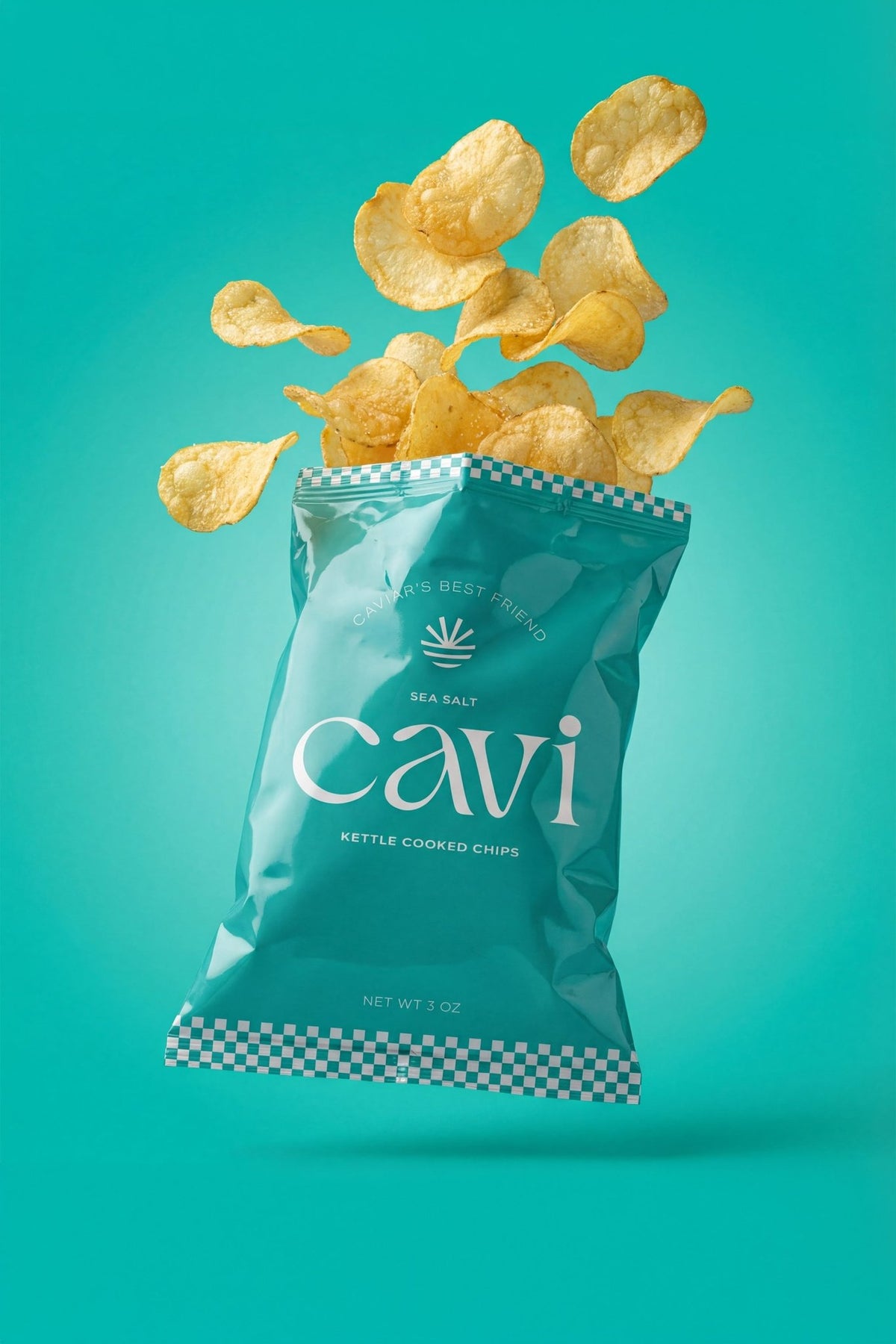CAVI's Kettle Cooked Sea Salt Chips