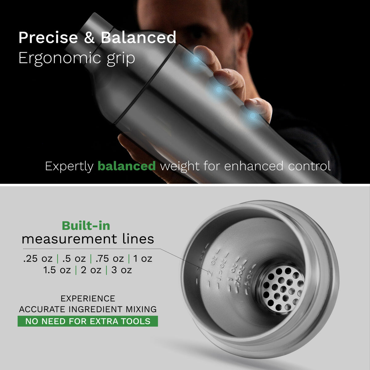 Cocktail Shaker & Tumbler