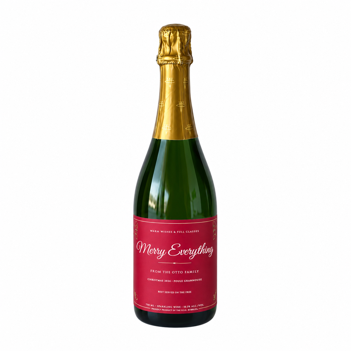 Bubbles With Your Own Label