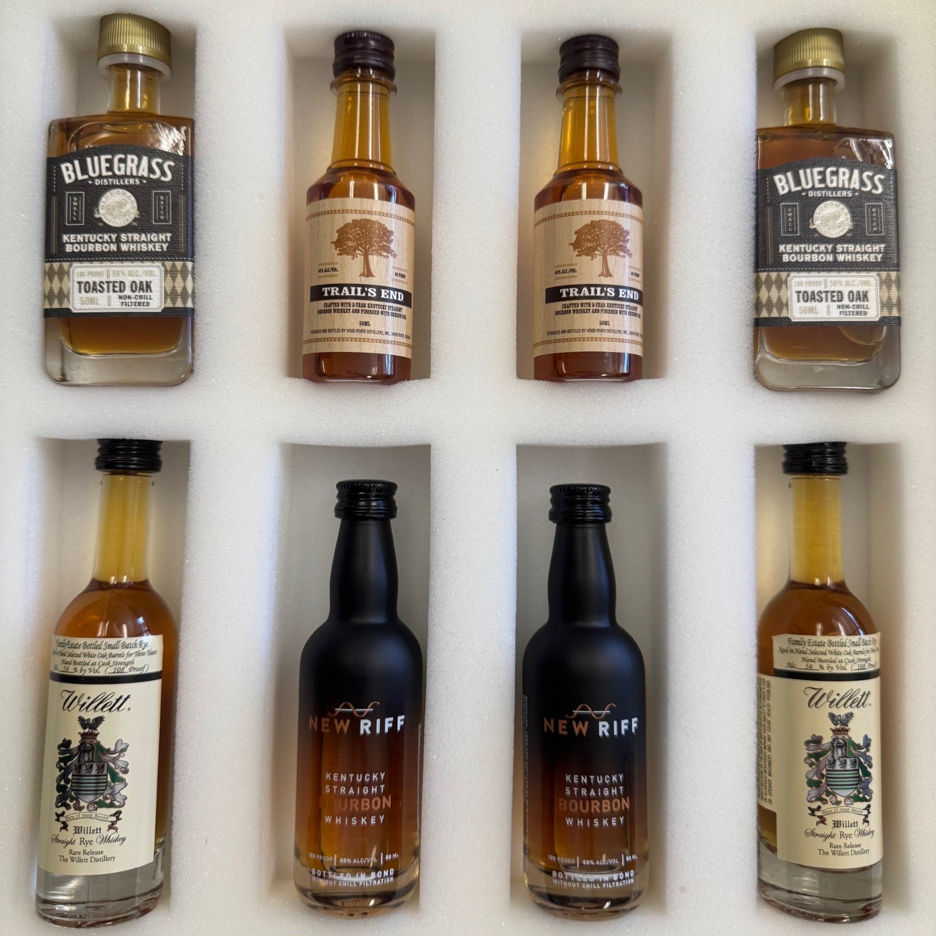 Bourbon & Tequila Sampling Boxes